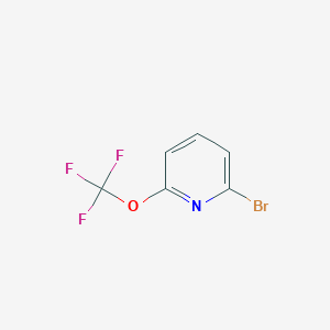 molecular formula C6H3BrF3NO B1392293 2-Bromo-6-(trifluoromethoxy)pyridine CAS No. 1221172-10-6