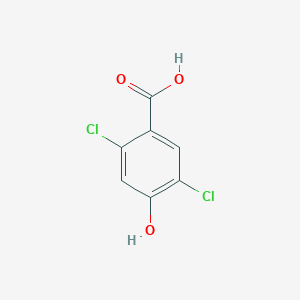 molecular formula C7H4Cl2O3 B13922956 2,5-Dichloro-4-hydroxybenzoic acid 