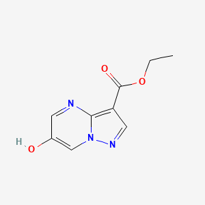 molecular formula C9H9N3O3 B13922992 Ethyl 6-hydroxypyrazolo[1,5-a]pyrimidine-3-carboxylate 