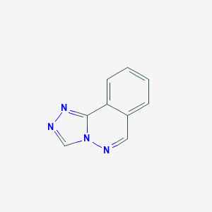 molecular formula C9H6N4 B013923 s-Triazolo[3,4-a]phthalazine CAS No. 234-80-0