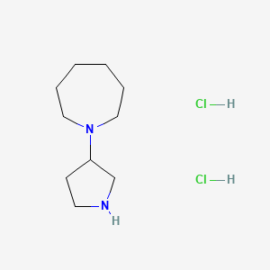 1-(3-Pyrrolidinyl)azepane dihydrochloride