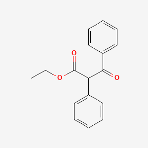 molecular formula C17H16O3 B13923142 Ethyl 3-oxo-2,3-diphenyl-propanoate CAS No. 58929-02-5