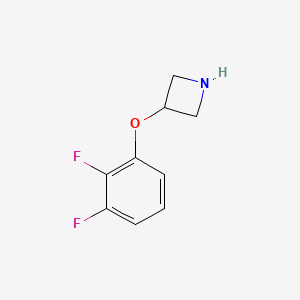 molecular formula C9H9F2NO B1392329 3-(2,3-Difluorophenoxy)azetidine CAS No. 1211876-03-7