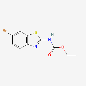 molecular formula C10H9BrN2O2S B13923334 Ethyl (6-bromo-1,3-benzothiazol-2-yl)carbamate 