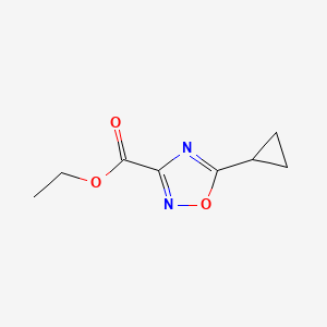 Ethyl 5-cyclopropyl-1,2,4-oxadiazole-3-carboxylate
