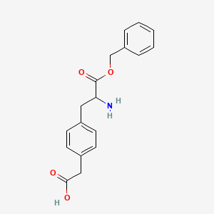 molecular formula C18H19NO4 B13923431 [4-(2-Cbz-aminoEthyl)phenyl]aceticacid 