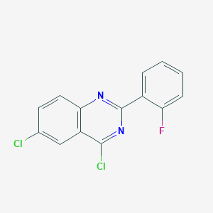 4,6-Dichloro-2-(2-fluorophenyl)quinazoline