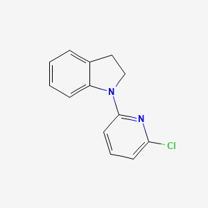 1-(6-Chloro-2-pyridinyl)indoline