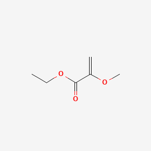 molecular formula C6H10O3 B13923814 Ethyl 2-methoxyacrylate CAS No. 36997-05-4