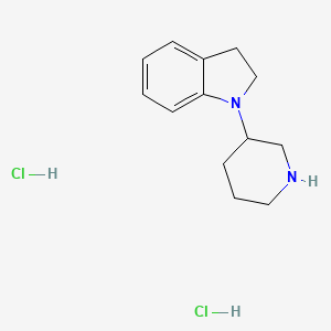1-(3-Piperidinyl)indoline dihydrochloride