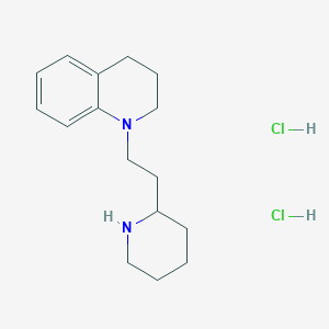 1-[2-(2-Piperidinyl)ethyl]-1,2,3,4-tetrahydroquinoline dihydrochloride