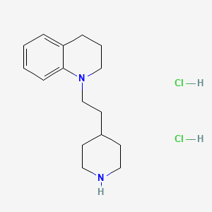 1-[2-(4-Piperidinyl)ethyl]-1,2,3,4-tetrahydroquinoline dihydrochloride