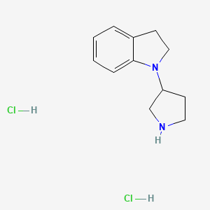1-(3-Pyrrolidinyl)indoline dihydrochloride