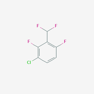 1-Chloro-3-(difluoromethyl)-2,4-difluorobenzene