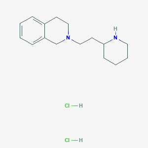 2-[2-(2-Piperidinyl)ethyl]-1,2,3,4-tetrahydroisoquinoline dihydrochloride