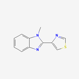 molecular formula C11H9N3S B13923990 n-Methylthiabendazole CAS No. 32594-70-0