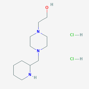 2-[4-(2-Piperidinylmethyl)-1-piperazinyl]-1-ethanol dihydrochloride