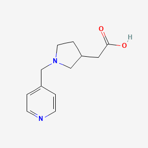 2-[1-(4-Pyridinylmethyl)-3-pyrrolidinyl]-acetic acid
