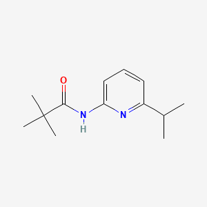 molecular formula C13H20N2O B13924120 N-(6-Isopropylpyridin-2-yl)-2,2-dimethylpropionamide 