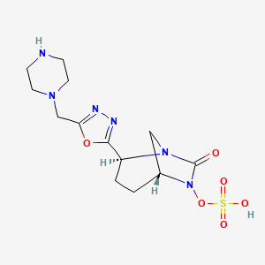 molecular formula C13H20N6O6S B13924123 Antibacterial agent 52 