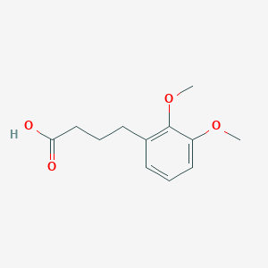 molecular formula C12H16O4 B139243 4-(2,3-Dimethoxyphenyl)butanoic acid CAS No. 64400-76-6