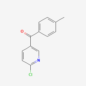 2-Chloro-5-(4-methylbenzoyl)pyridine
