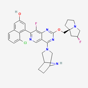 molecular formula C31H31ClF2N6O2 B13924542 KRAS G12D inhibitor 5 