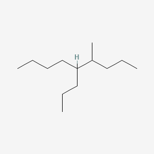 molecular formula C13H28 B13924557 4-Methyl-5-propylnonane CAS No. 62185-55-1