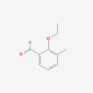 molecular formula C10H12O2 B1392476 2-ethoxy-3-methylbenzaldehyde CAS No. 532965-62-1