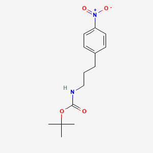 molecular formula C14H20N2O4 B13925145 tert-Butyl [3-(4-nitrophenyl)propyl]carbamate 