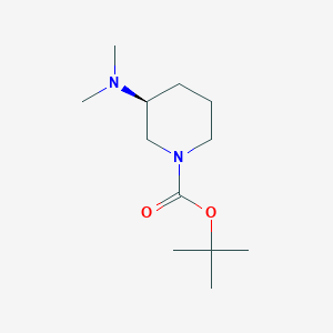 molecular formula C12H24N2O2 B13925552 (S)-N-Boc-3-dimethylaminopiperidine 