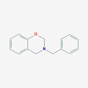 molecular formula C15H15NO B139256 3-Benzyl-3,4-dihydro-2H-benzo[e][1,3]oxazine CAS No. 128307-70-0