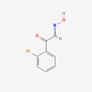 molecular formula C8H6BrNO2 B13925615 (2-Bromo-phenyl)-oxo-acetaldehyde oxime 