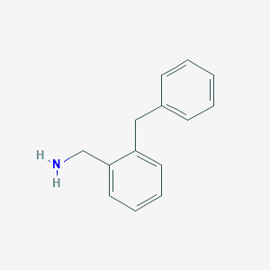 molecular formula C14H15N B13925679 (2-Benzylphenyl)methanamine 