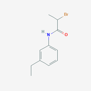 2-bromo-N-(3-ethylphenyl)propanamide