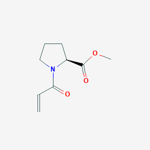 molecular formula C9H13NO3 B139259 Acryloylproline methyl ester CAS No. 125658-50-6