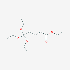 molecular formula C13H26O5 B13926035 Ethyl 5,5,5-triethoxypentanoate CAS No. 13464-27-2