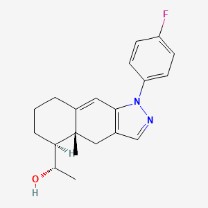 molecular formula C20H23FN2O B13926095 Glucocorticoids receptor agonist 1 