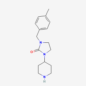 1-(4-Methylbenzyl)-3-piperidin-4-ylimidazolidin-2-one