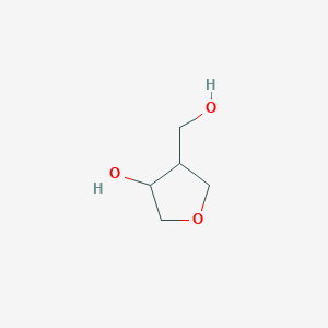 molecular formula C5H10O3 B13926281 Tetrahydro-4-hydroxy-3-furanmethanol 