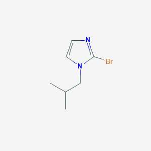 molecular formula C7H11BrN2 B13926313 2-Bromo-1-isobutyl-1H-imidazole CAS No. 1268143-41-4