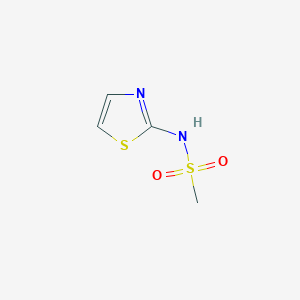 molecular formula C4H6N2O2S2 B13926467 N-2-Thiazolylmethanesulfonamide CAS No. 1195-57-9