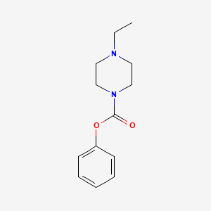molecular formula C13H18N2O2 B13926481 Phenyl 4-ethylpiperazine-1-carboxylate CAS No. 877622-85-0