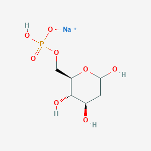 molecular formula C6H12NaO8P B13926811 2-Deoxy-D-glucose-6-phosphate sodium salt 