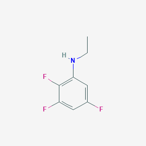 molecular formula C8H8F3N B1392693 N-ethyl-2,3,5-trifluoroaniline CAS No. 1242962-47-5