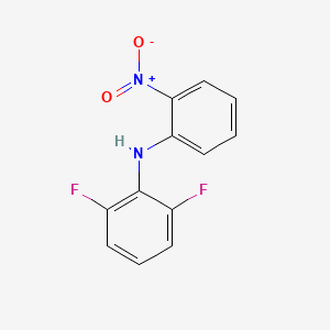 molecular formula C12H8F2N2O2 B1392704 2,6-Difluoro-N-(2-nitrophenyl)aniline CAS No. 1033225-43-2
