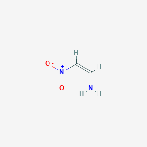 molecular formula C2H4N2O2 B13927236 (Z)-2-Nitroethenamine 