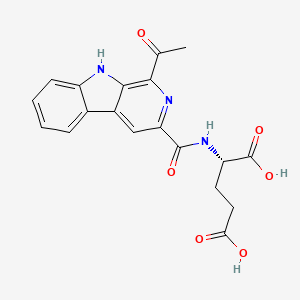 molecular formula C19H17N3O6 B13927306 Dichotomine H 