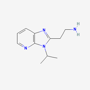 [2-(3-Isopropyl-3H-imidazo[4,5-b]pyridin-2-yl)ethyl]amine