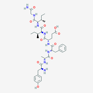 molecular formula C40H58N8O10 B139274 Deltorphin II, ile(5,6)- CAS No. 138166-93-5